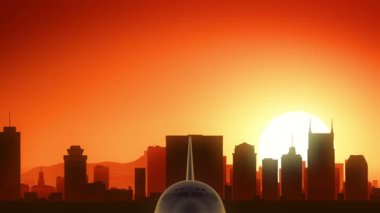 Nashville Tennessee manzarası 