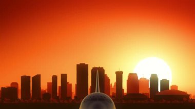 Yeni Orleans Louisiana manzarası 