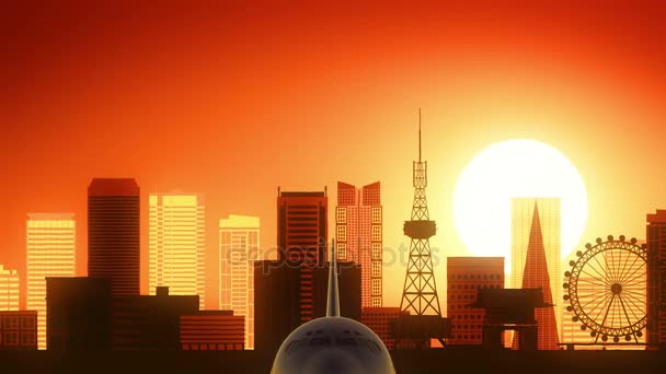 Nagoya Japon Skyline 