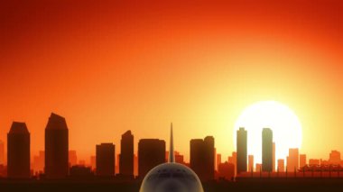 San diego california manzarası