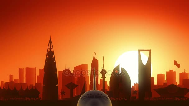 Riyad Skyline Contexte 