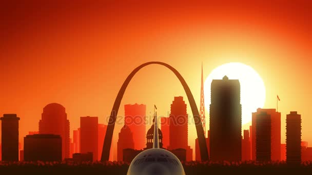 Saint Louis Missouri États-Unis Amérique Skyline 