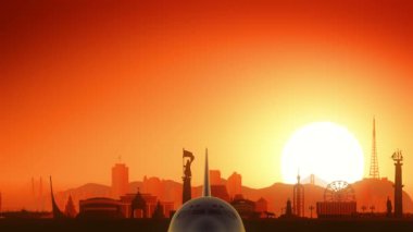 Vladivostok Rusya manzarası