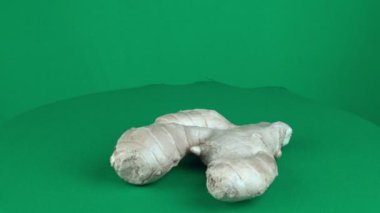 Zencefil yeşil ekran Chroma anahtar mat döndürme