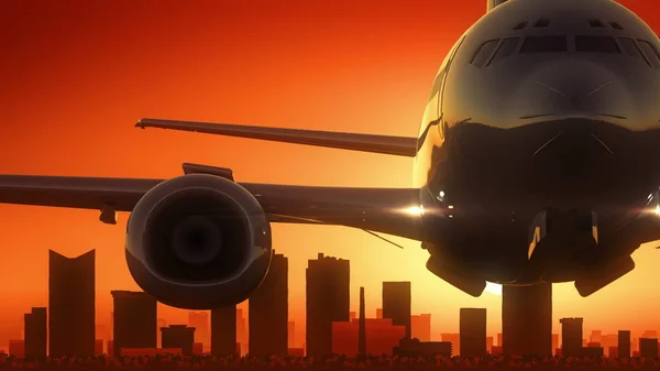 Fort Worth Texas ABD Amerika manzarası gündoğumu kalkış