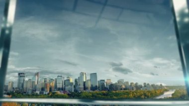 Calgary önemli toplantıda işadamı el sıkışma