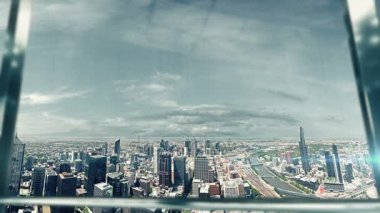 Melbourne önemli toplantıda işadamı el sıkışma