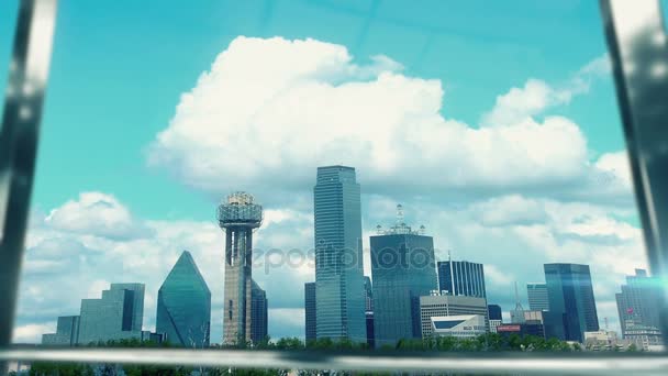 Dallas ABD ikinci sürümü önemli toplantıda işadamı el sıkışma — Stok video