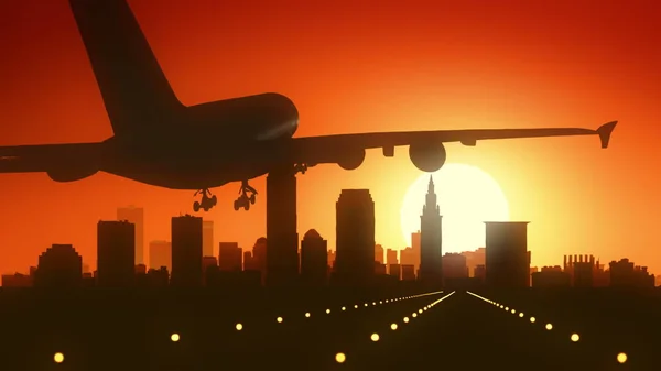 Cleveland Ohio ABD Amerika manzarası gündoğumu açılış