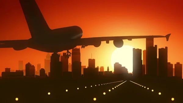 Detroit Michigan ABD Amerika manzarası gündoğumu açılış