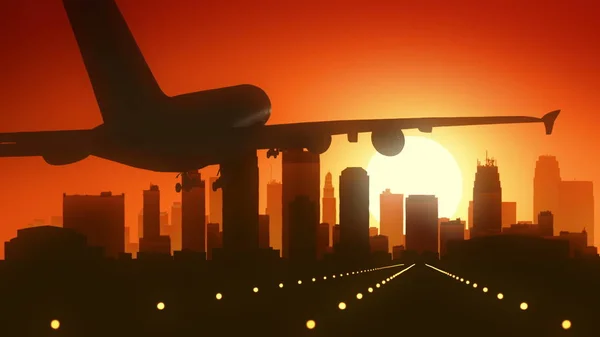 Kansas City Missouri ABD Amerika manzarası gündoğumu açılış