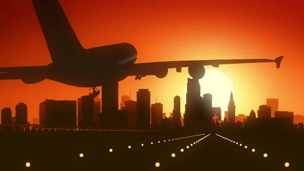 Miami Florida ABD Amerika manzarası gündoğumu açılış