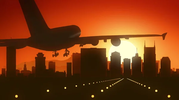 Nashville Tennessee ABD Amerika manzarası gündoğumu açılış