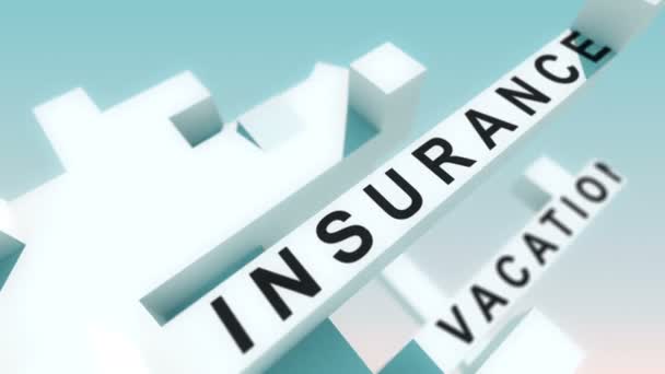 Rémunération des employés mots animés avec des cubes 