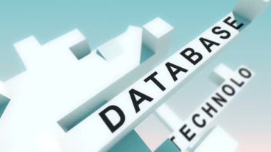 Küpleri ile animasyon ağ kelimeler