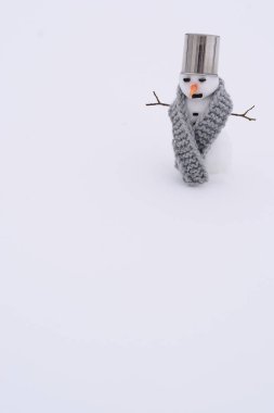 Küçük kar kardan adam.