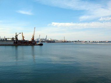 Kargo limanında odessa