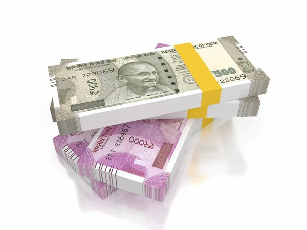 New Indian Currency — Stock Photo, Image