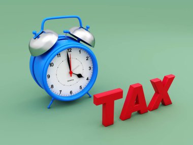     Vergi metin ile çalar saat 