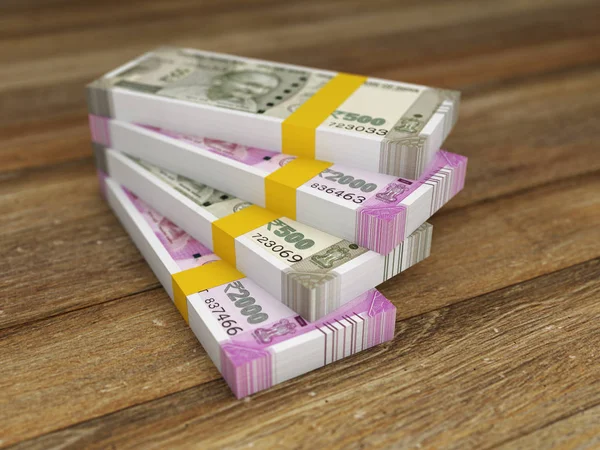 New Indian Currency — Stock Photo, Image