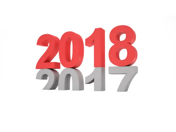 Nowy Rok 2018 — Zdjęcie stockowe