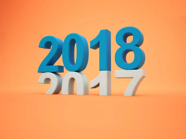 ปีใหม่ 2018 — ภาพถ่ายสต็อก