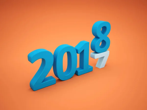 Ano Novo 2018 — Fotografia de Stock