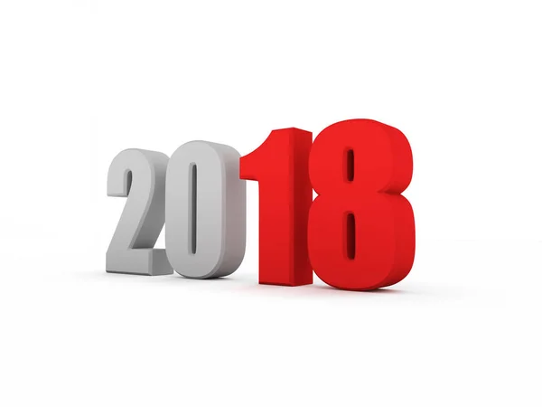 2018年新年 — 图库照片