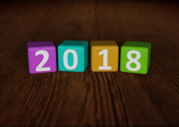 Año Nuevo 2018 —  Fotos de Stock