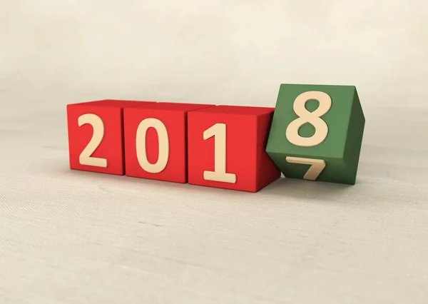 Año Nuevo 2018 —  Fotos de Stock