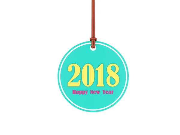 Año Nuevo 2018 — Foto de Stock