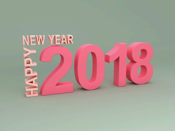 New Year 2018 — Stock Photo, Image