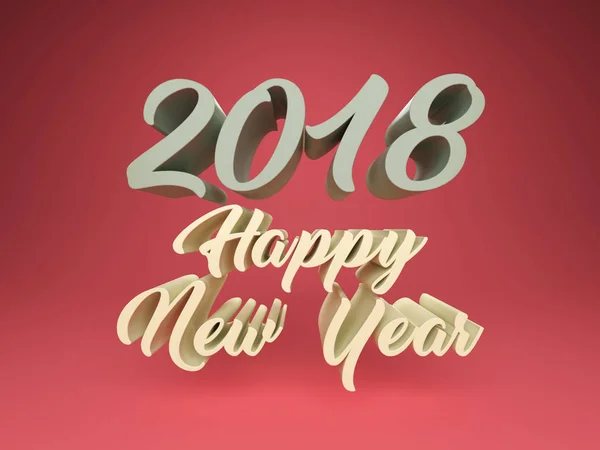 New Year 2018 — Stock Photo, Image