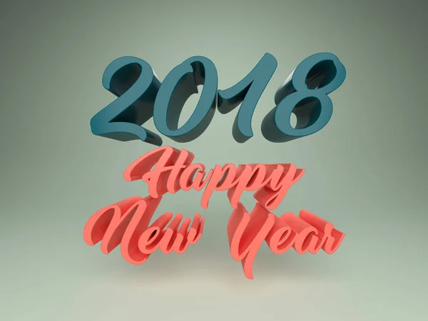 New Year 2018 — Stock Photo, Image