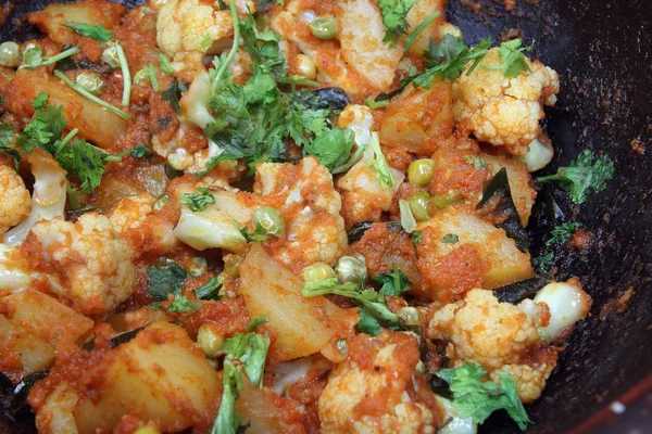 Květáku kari - indické potraviny — Stock fotografie