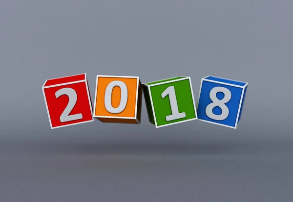 Año Nuevo 2018 —  Fotos de Stock