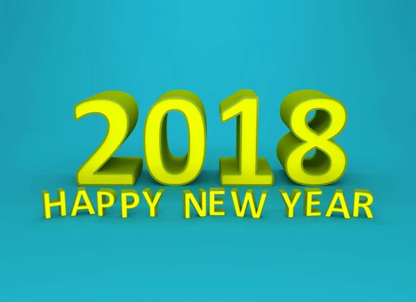 New Year 2018 — Stock Photo, Image