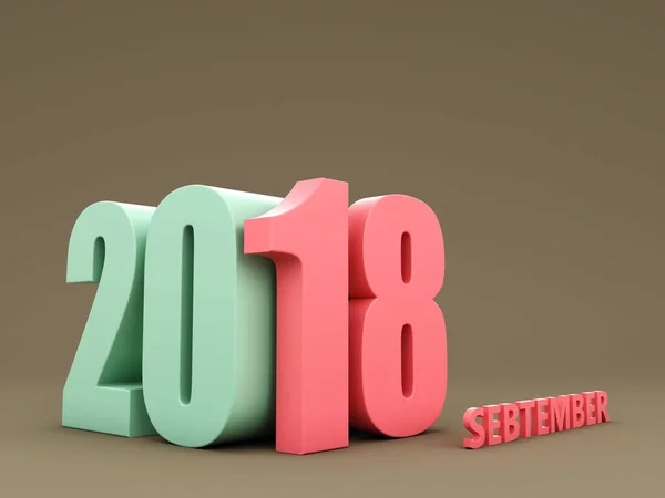 Új év 2018 — Stock Fotó