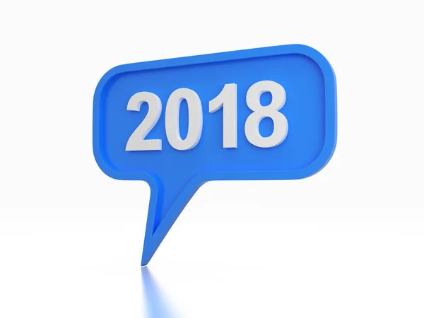 Új év 2018 — Stock Fotó