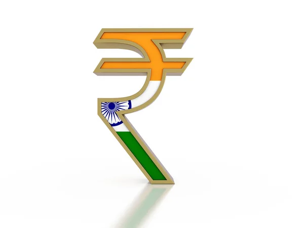 Індійська рупія валюти — стокове фото