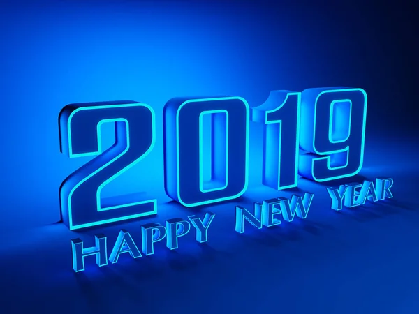 Yeni Yıl 2019 Görüntü — Stok fotoğraf