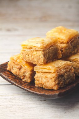 Türk geleneksel çerezleri: Pistachio Baklava