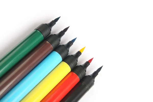 Έγχρωμη Πένα Σκίτσο Σχεδίασης — Φωτογραφία Αρχείου