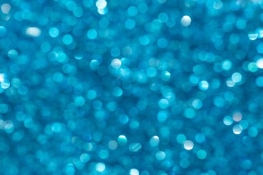 Soyut mavi arkaplan, parlayan efektli doku bokeh, doku konsepti