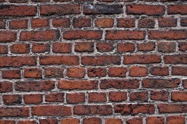 kırmızı tuğla duvar dokusu arkaplanı. 