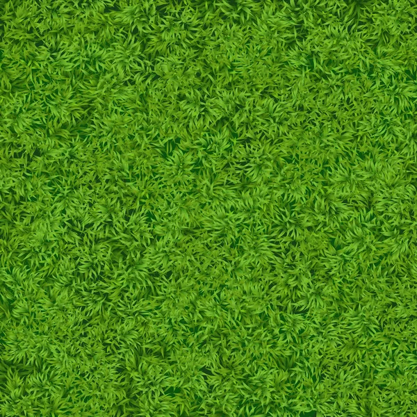 Naturel réaliste fond texture herbe verte. Modèle de dessus d'herbe de football . — Image vectorielle