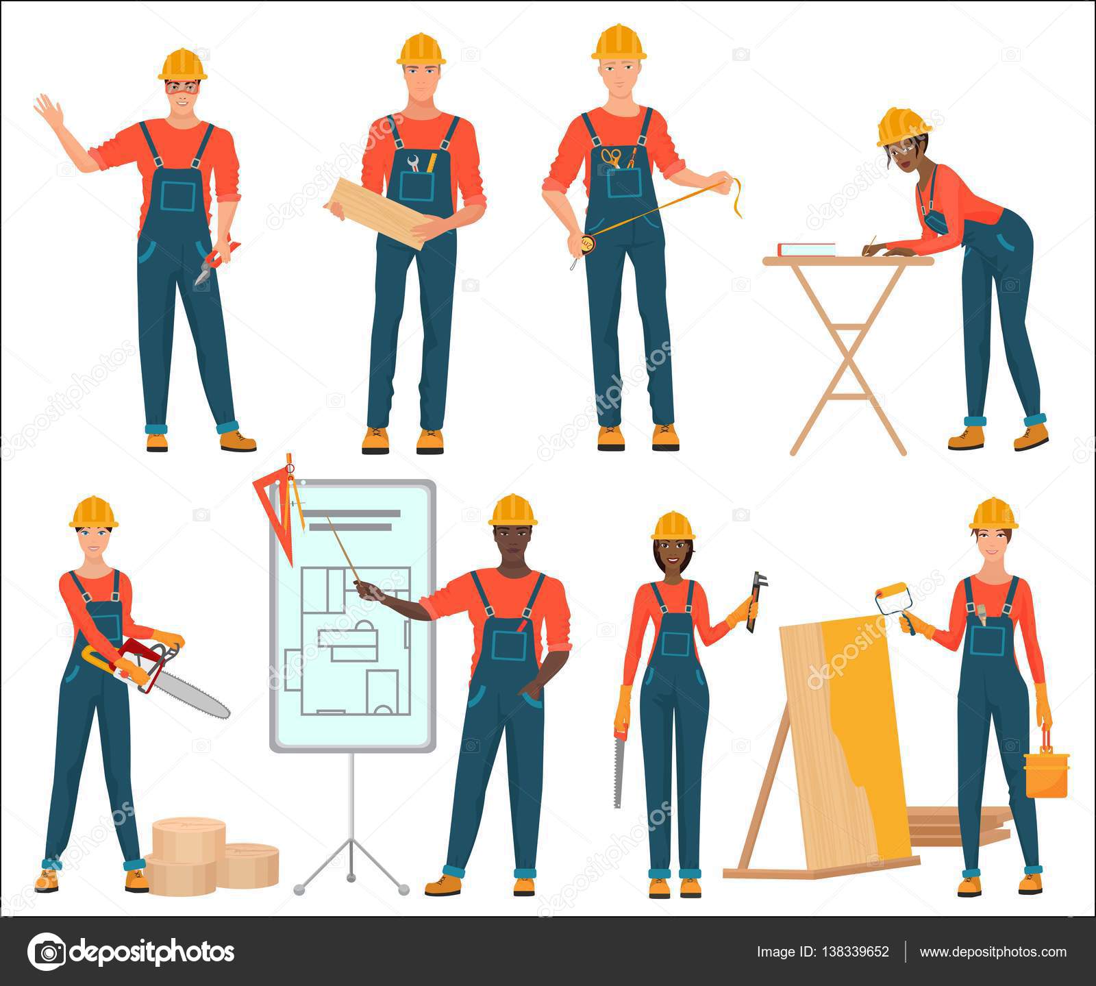 architect and construction builders workers. civil engineer. male architect and construction builders workers. civil engineer. male
