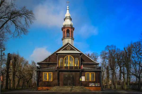 Parroquia del Santo Redentor en Lodz, Polonia — Foto de Stock
