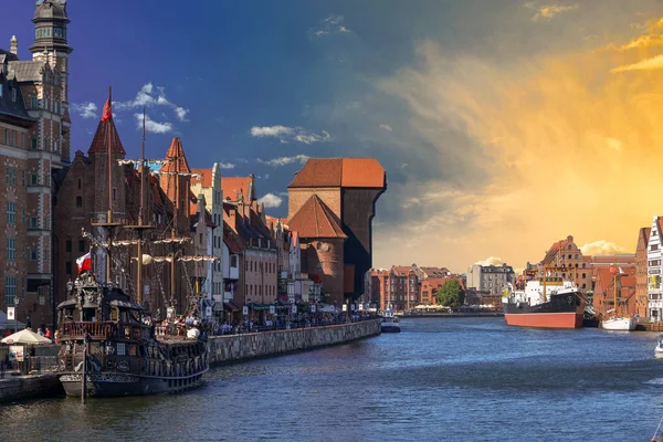 Old town in the city of Gdansk, Poland — Stock Photo, Image