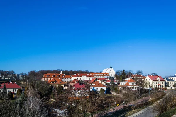 Панорама города Сандомир, Польша. — стоковое фото